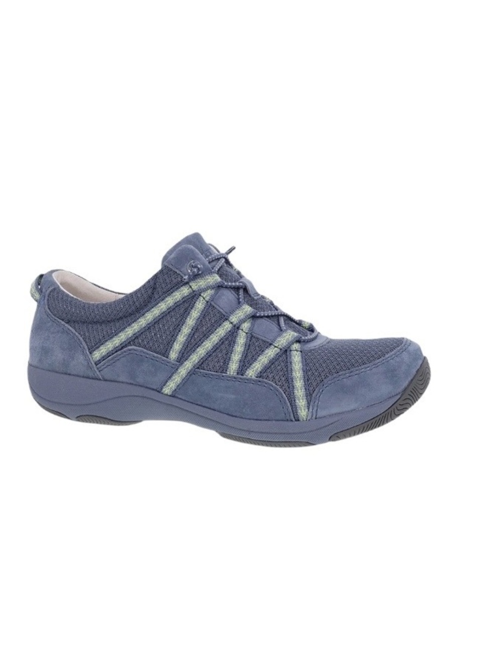 Dansko Harlyn Shoes hiking walking Blue Leather Slip On Sneaker Lightweight 38 8
